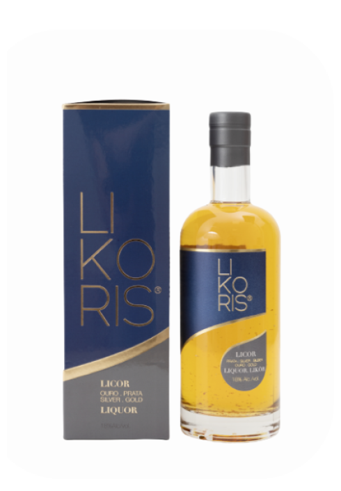 Licor com Ouro e Prata 700ml